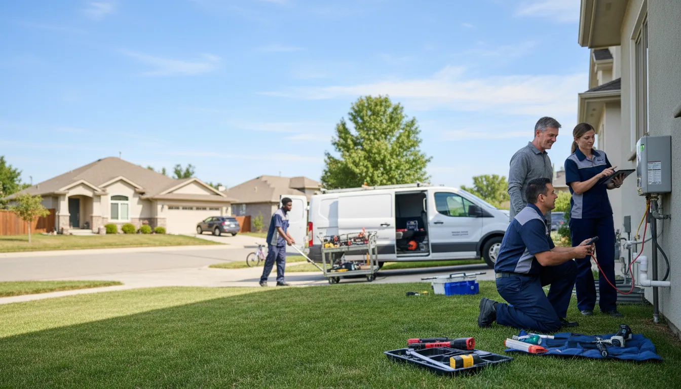 Tankless water heater service in Saltillo, PA
